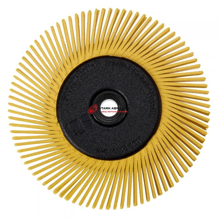 Радиальна щітка 3M™ Scotch-Brite™ (3М Скотч-брайт) BB-ZB 152.4 mm Р80 Тип С (додатковий вкладиш)
